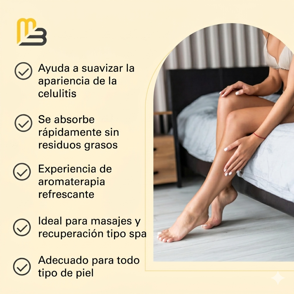 Pack 2 Aceites Masaje Corporal Anticelulitis