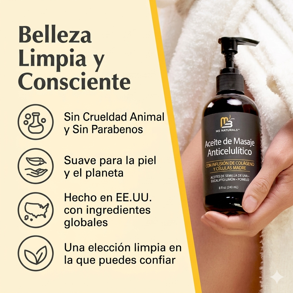Pack 2 Aceites Masaje Corporal Anticelulitis