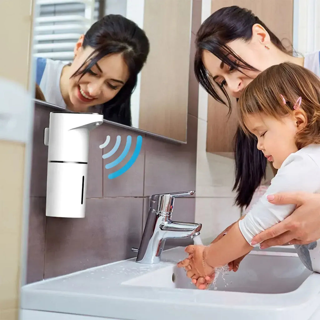 Dispensador de jabón con sensor automático