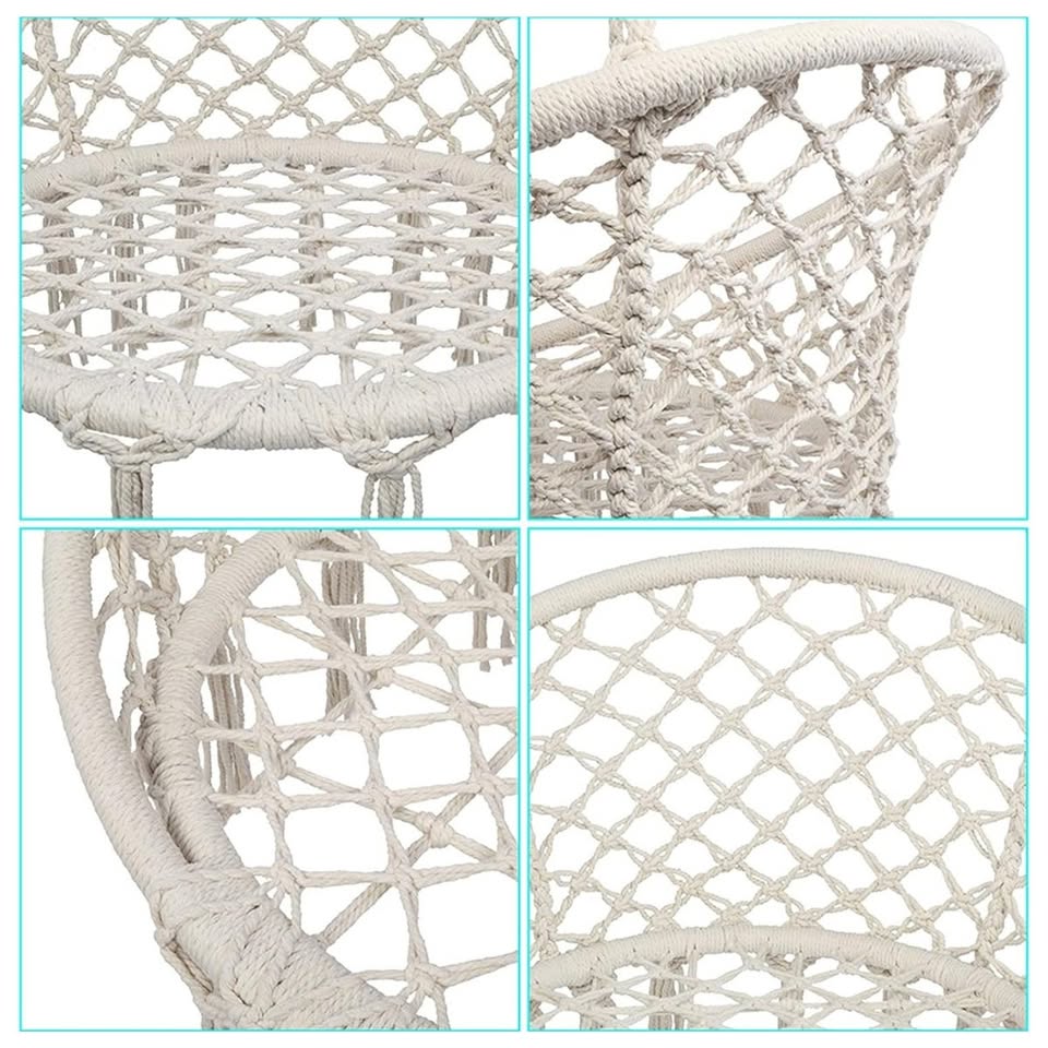 Silla Hamaca de Macramé