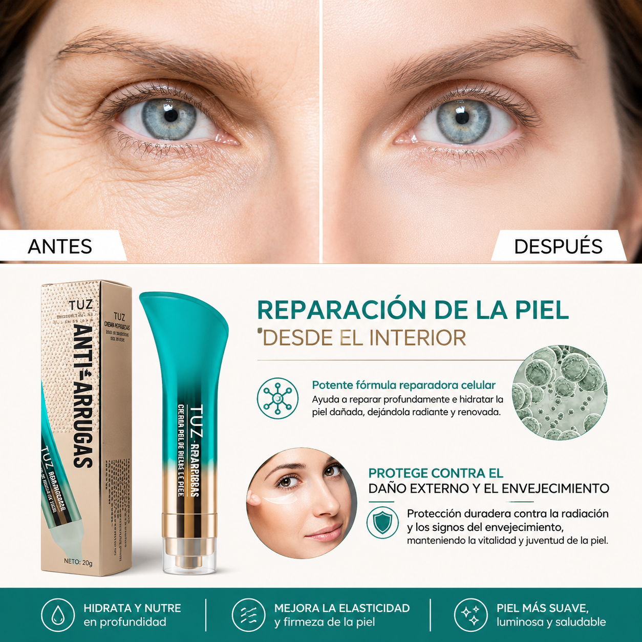 Roll on Antiarrugas Antiojeras