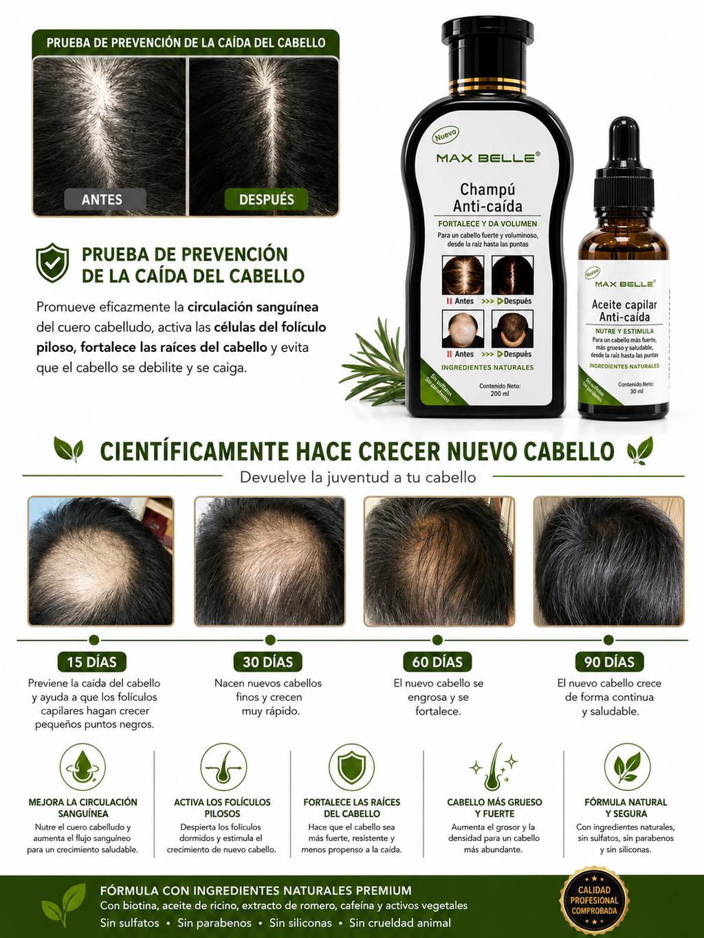 Pack Anticaída Max Belle