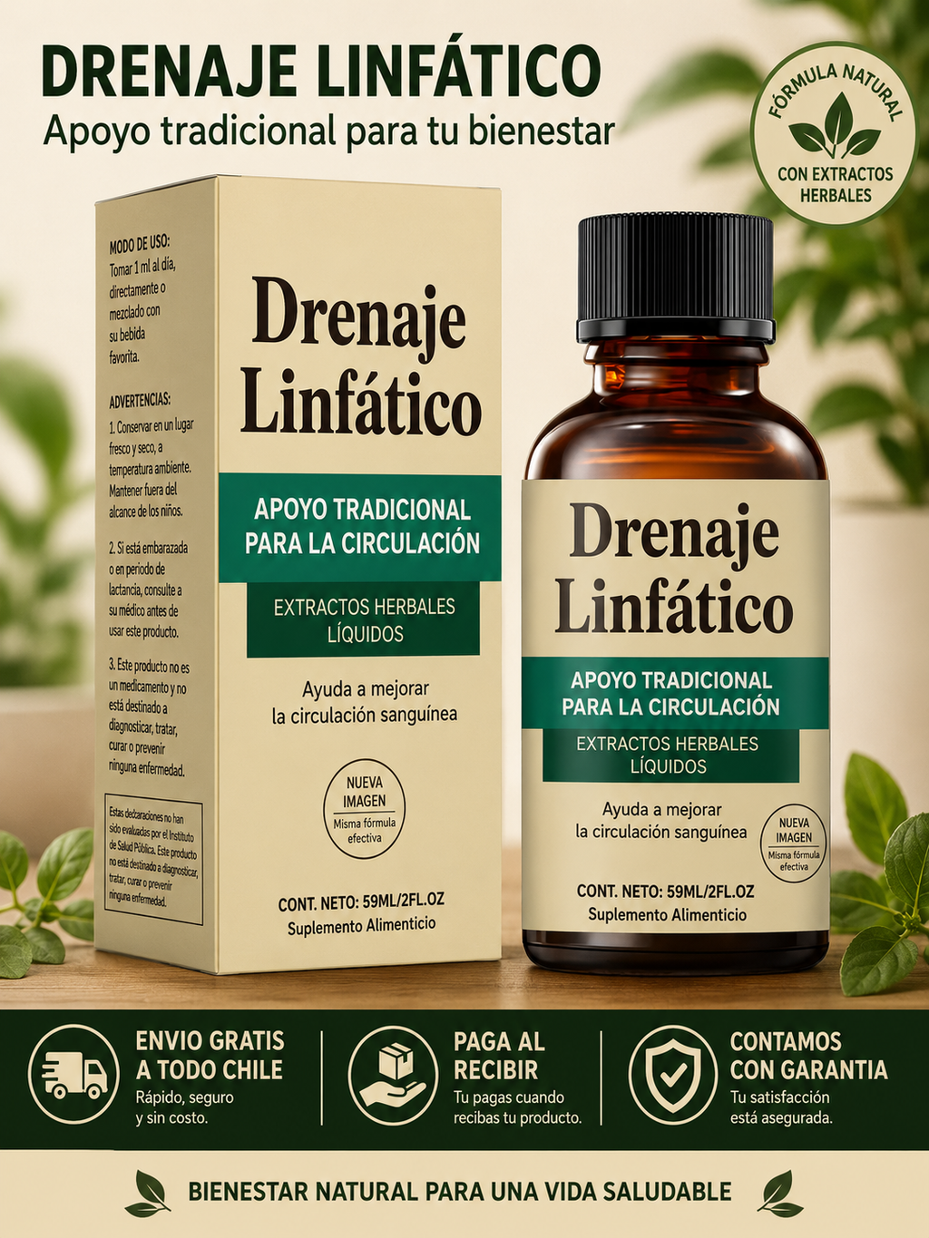 Sky Seeker Gotas Drenaje Linfático 60 ml