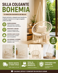 Silla Hamaca de Macramé