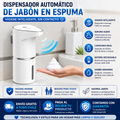 Dispensador de jabón con sensor automático