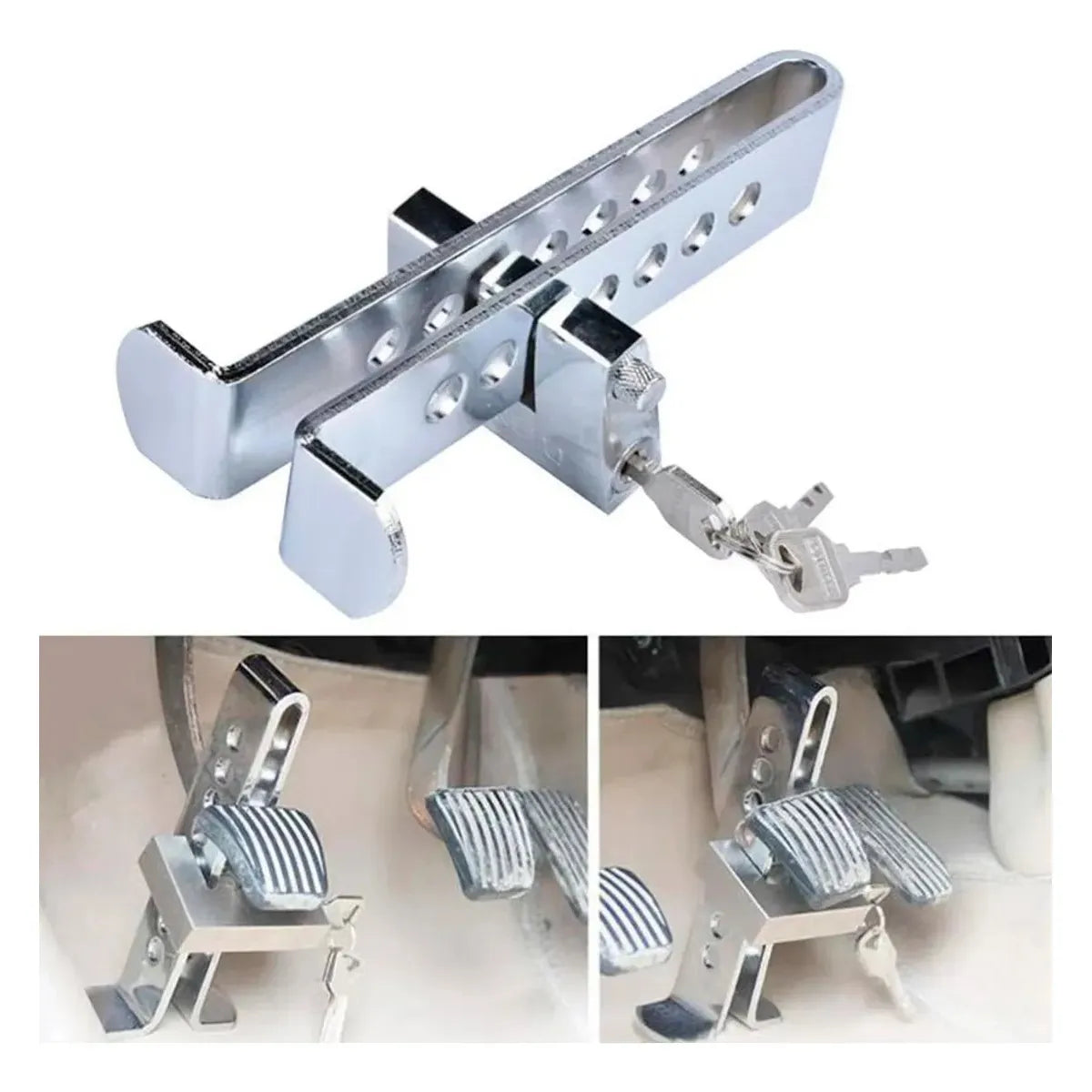 Traba pedal para auto